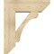 Ekena Millwork Legacy Slat Rough Sawn Bracket w/ Offset Brace, Douglas Fir, 8"W x 24"D x 28"H BKT0806X24X28LEC06RDF - alternate 2